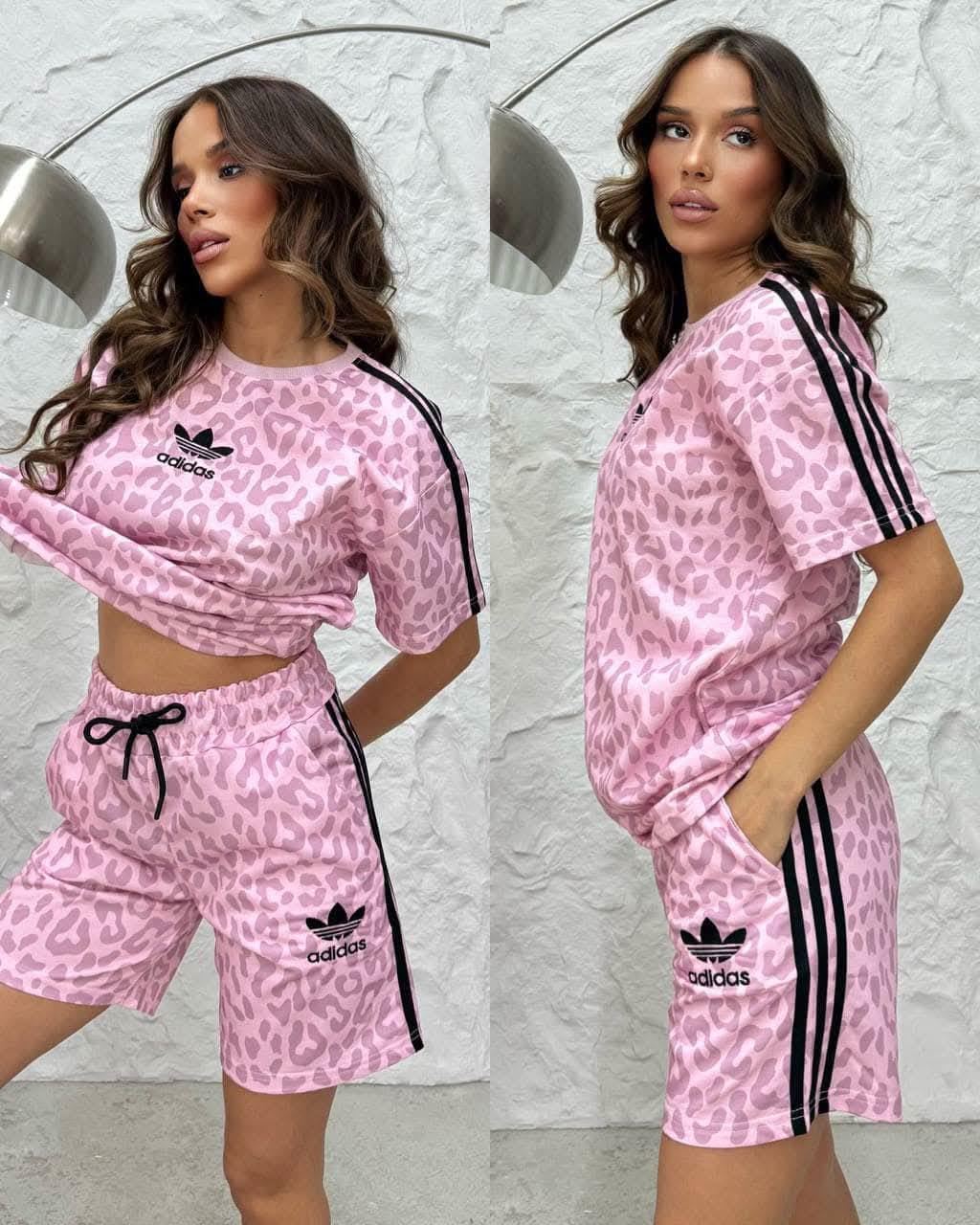 Conjunto Adidas estampado leopardo - Imagen 4