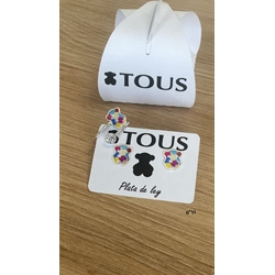 Conjunto anillo adaptable y pendientes Tous - Imagen 1