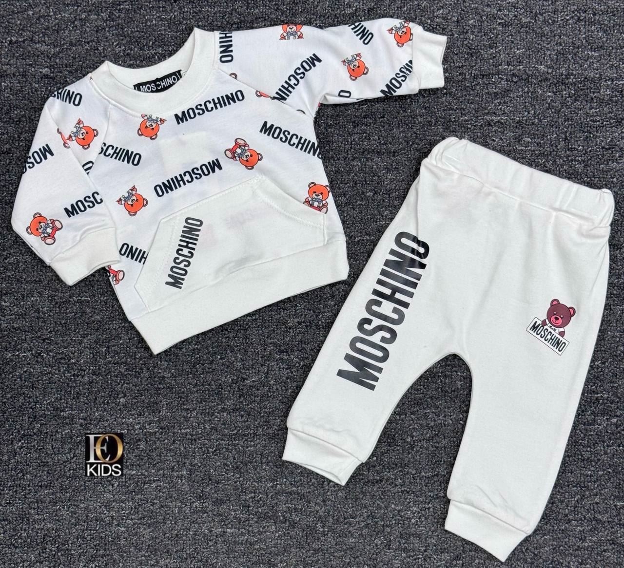 Conjunto bebé Moschino dos piezas - Imagen 1