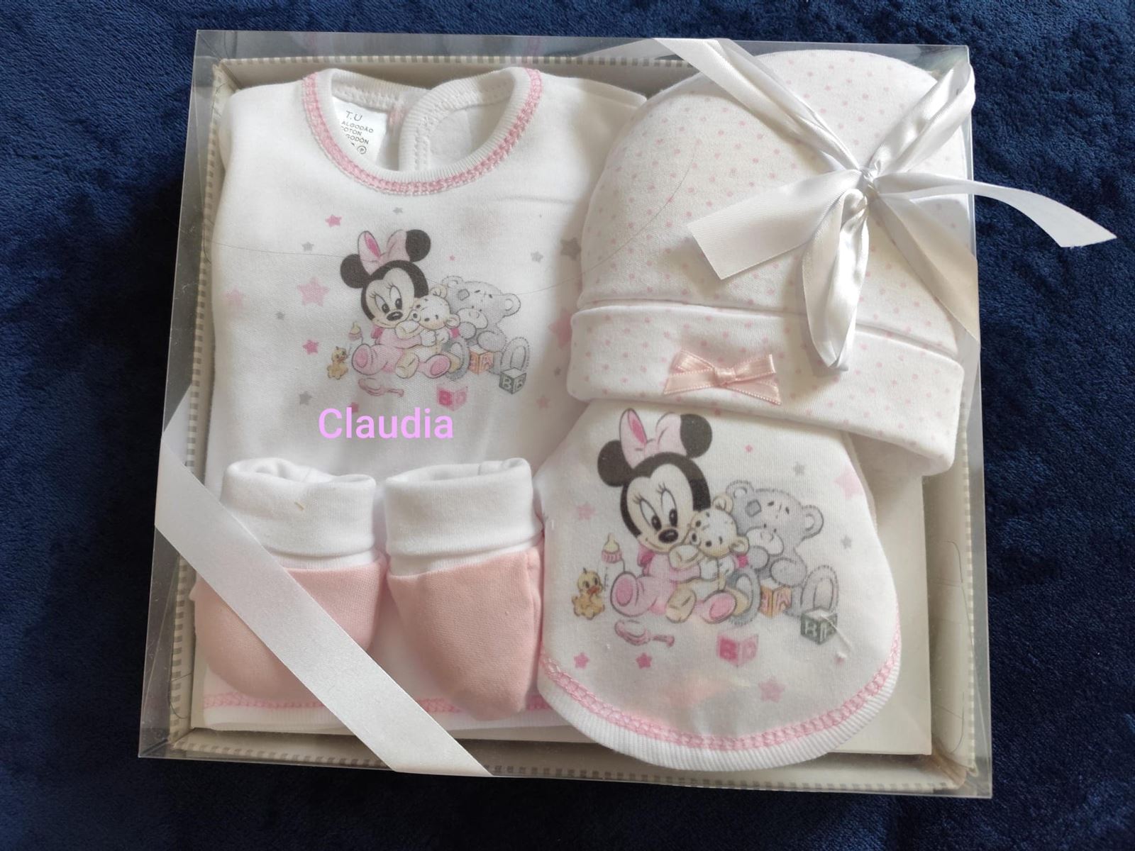 Conjunto bebe primera puesta personalizados - Imagen 1