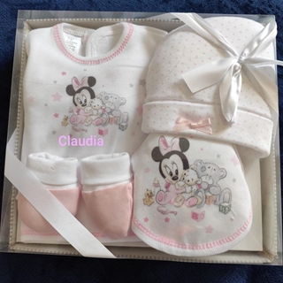Conjunto bebe primera puesta personalizados - Imagen 1