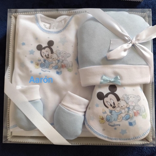 Conjunto bebe primera puesta personalizados - Imagen 2