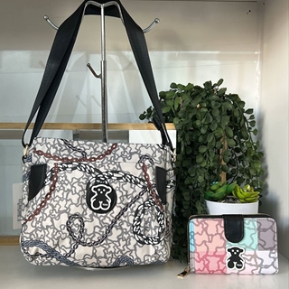 Conjunto bolso bandolera y cartera Tous - Imagen 2