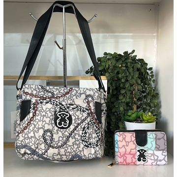 Conjunto bolso bandolera y cartera Tous - Imagen 2