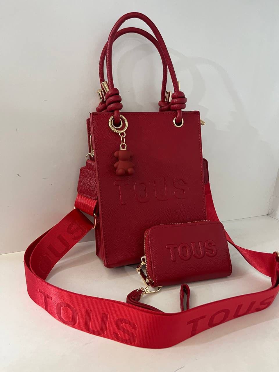Conjunto bolso vertical y cartera Tous - Imagen 3