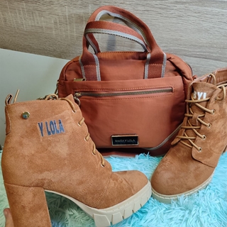 Conjunto bolso y botas Bimba y Lola - Imagen 1