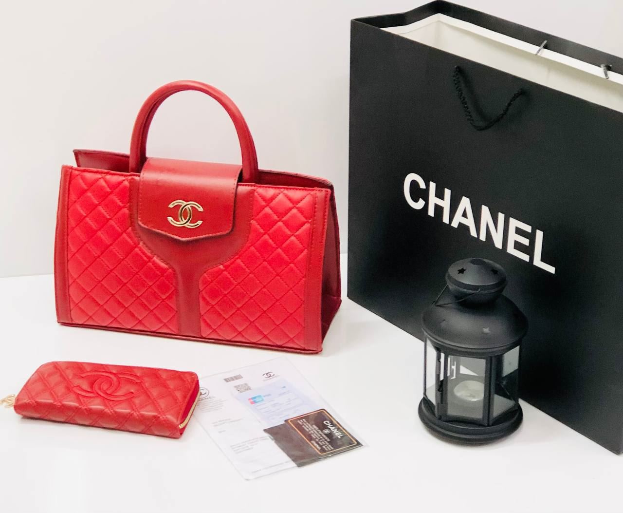 Conjunto bolso y cartera Chanel - Imagen 1