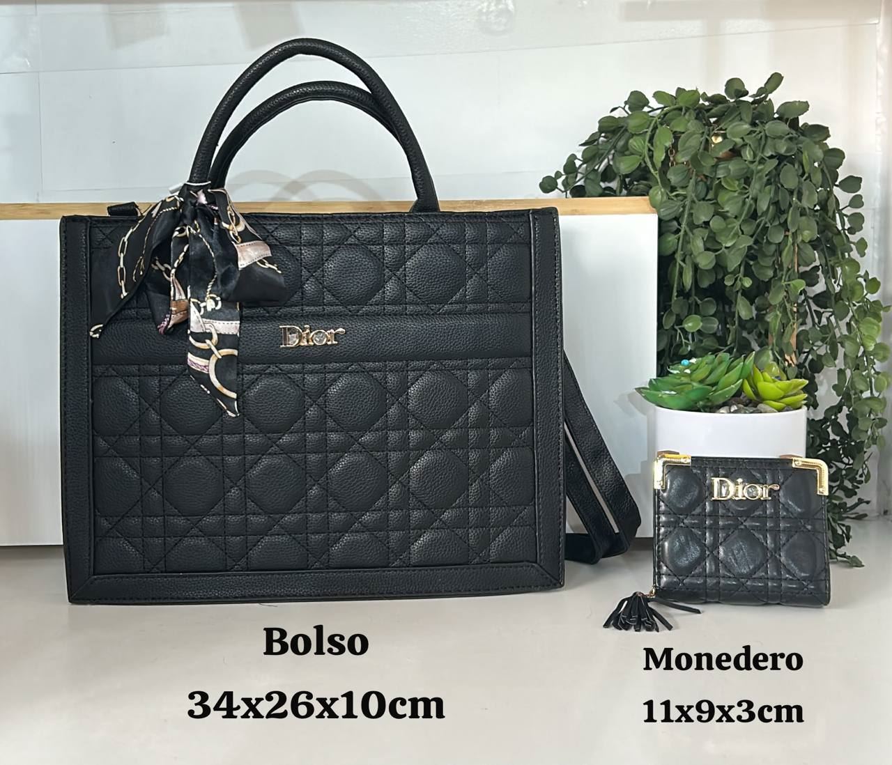 Conjunto bolso y cartera Dior - Imagen 1