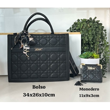 Conjunto bolso y cartera Dior - Imagen 1