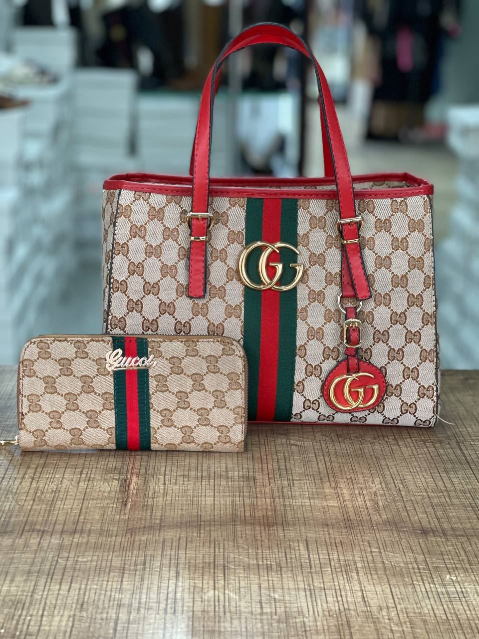 Conjunto bolso y cartera Gucci - Imagen 3