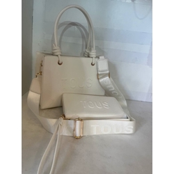 Conjunto bolso y cartera Tous relieve - Imagen 1