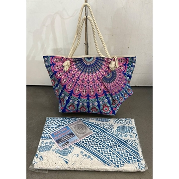 Conjunto bolso y toalla Mandala - Imagen 2
