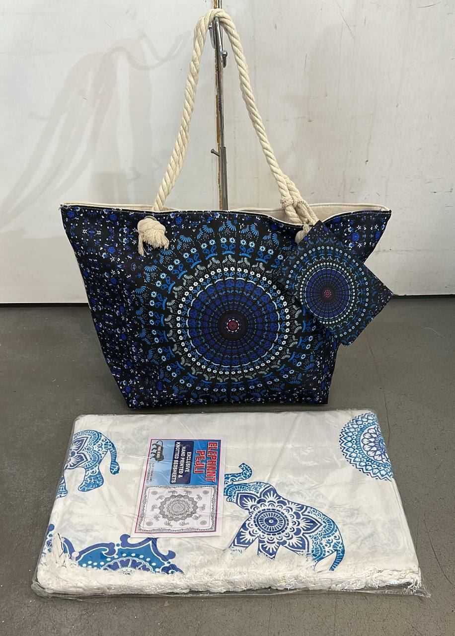 Conjunto bolso y toalla Mandala - Imagen 3