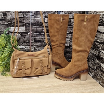 Conjunto Botas altas y bolso Desigual - Imagen 1