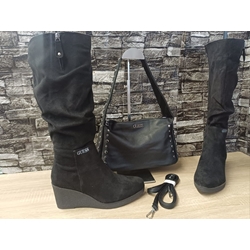 Conjunto botas altas y bolso Guess - Imagen 1