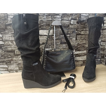 Conjunto botas altas y bolso Guess - Imagen 1