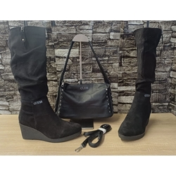 Conjunto botas altas y bolso Guess - Imagen 2