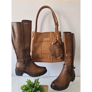 Conjunto Botas altas y bolso Guess - Imagen 1
