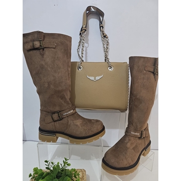 Conjunto botas altas y bolso Zadig Voltaire - Imagen 1