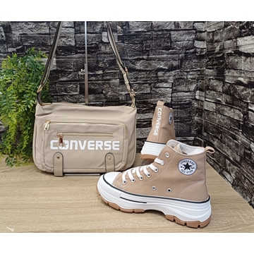 Conjunto Botas Converse  all Star y bolso - Imagen 1