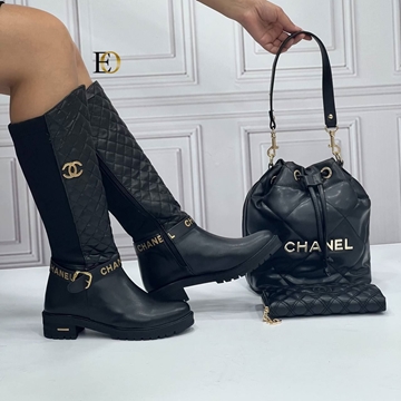 Conjunto Botas y bolso Chanel - Imagen 1