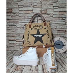 Conjunto Botas y bolso Converse - Imagen 1