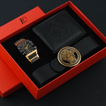 Conjunto caballero  reloj  y cartera Versace - Imagen 2
