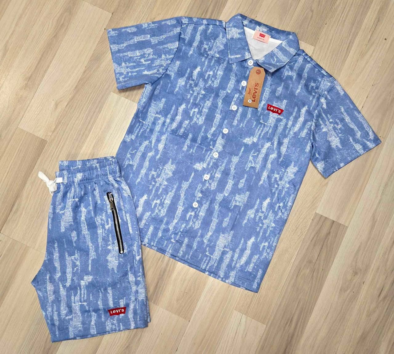 Conjunto camisa y pantalón corto Levis - Imagen 1