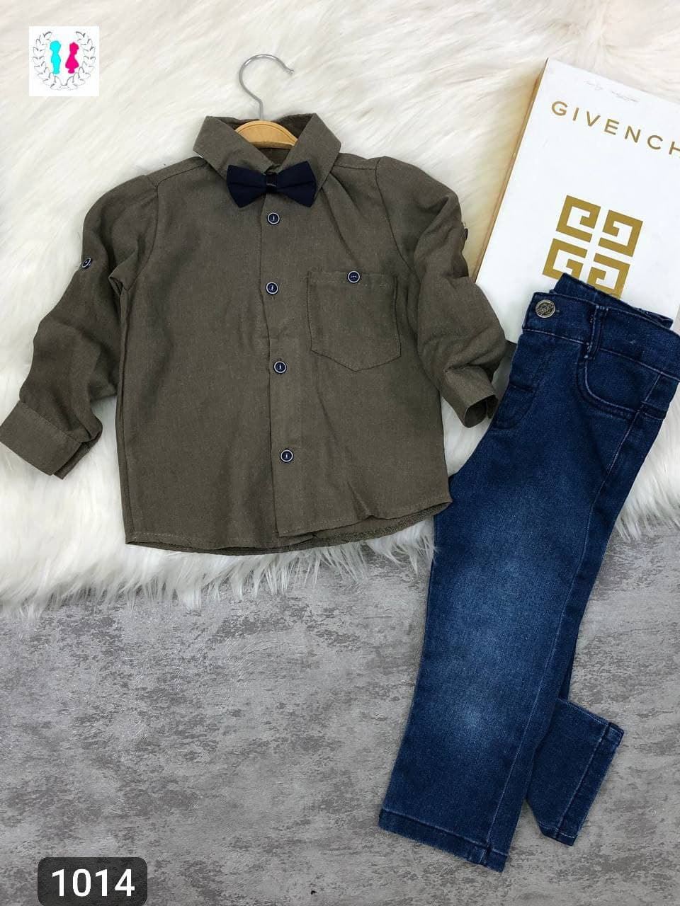 Conjunto camisa y pantalón vaquero - Imagen 1