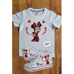 Conjunto camiseta y botas converse - Imagen 1