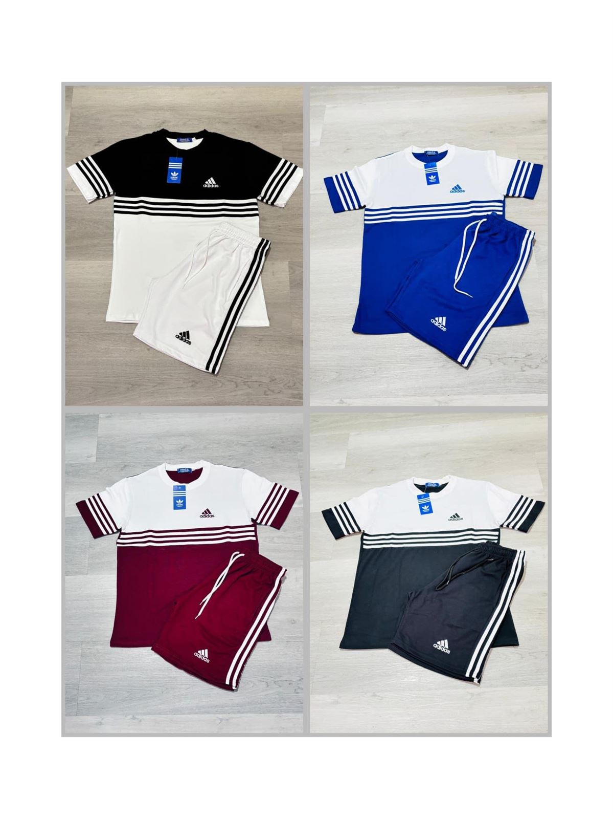 Conjunto camiseta y pantalón corto Adidas - Imagen 1
