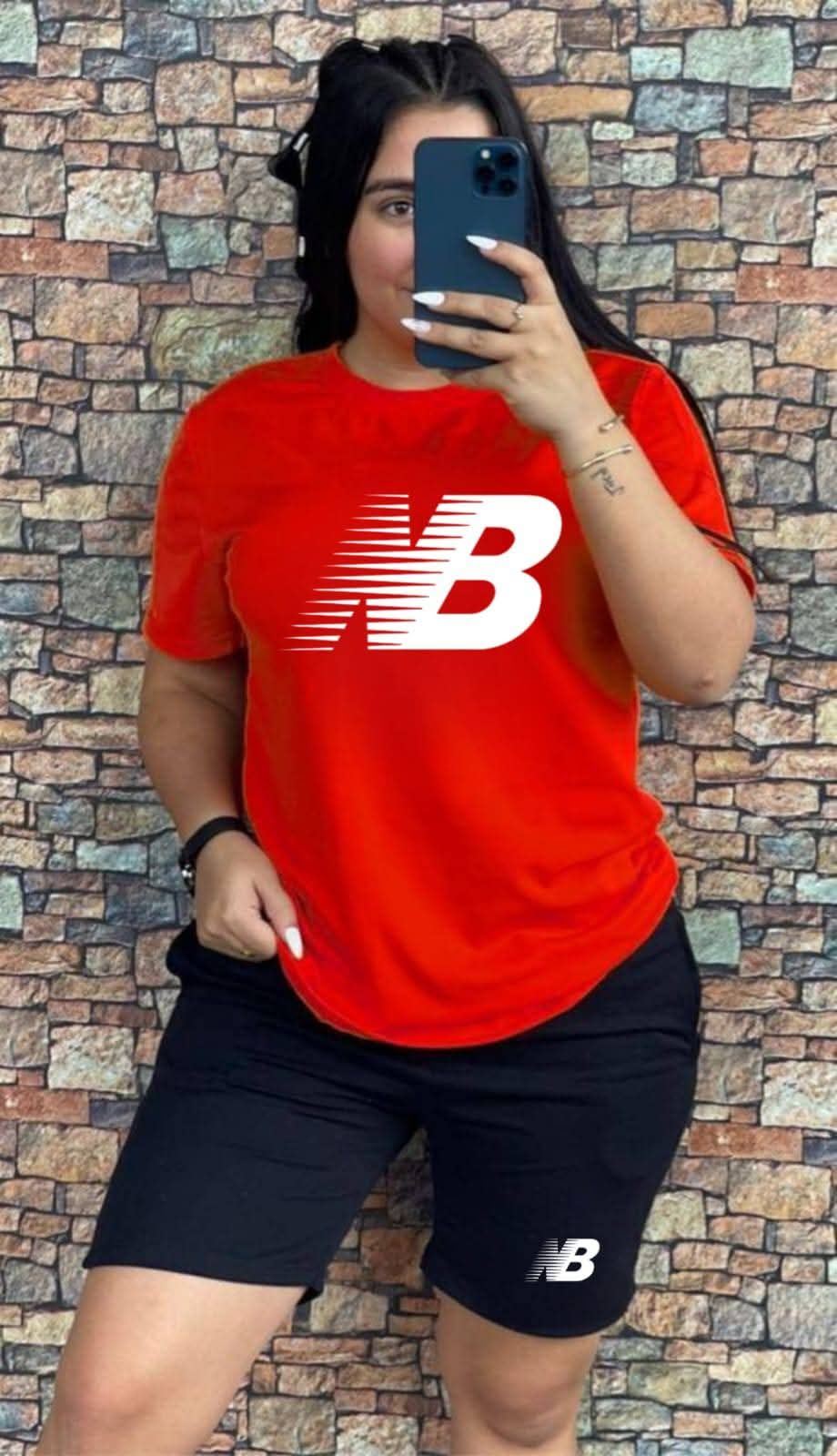 Conjunto camiseta y pantalón corto New Balance - Imagen 1