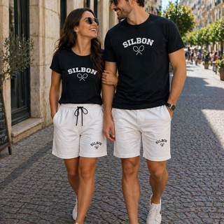 Conjunto camiseta y pantalón corto Silbon - Imagen 1