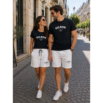 Conjunto camiseta y pantalón corto Silbon - Imagen 1