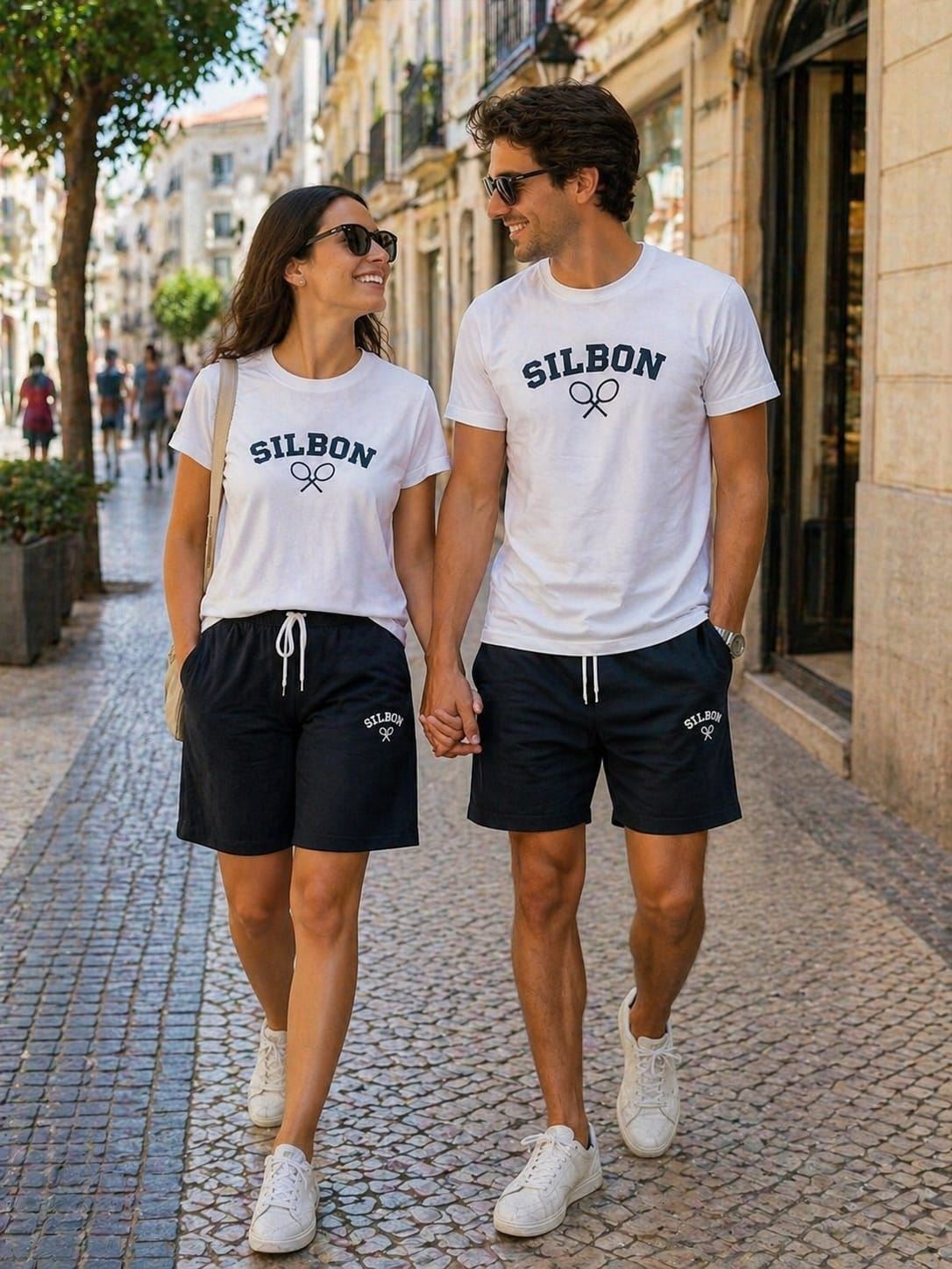 Conjunto camiseta y pantalón corto Silbon - Imagen 2