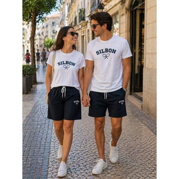 Conjunto camiseta y pantalón corto Silbon - Imagen 2