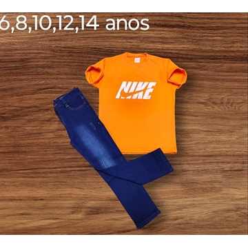 Conjunto camiseta y vaqueros niños - Imagen 1