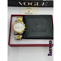 Conjunto cartera de caballero y reloj Rolex - Imagen 2