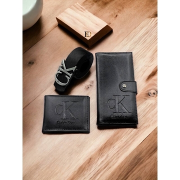Conjunto cartera y cinturón Calvin Klein - Imagen 1