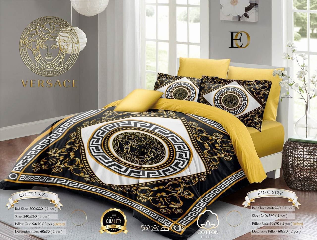 Conjunto colcha y sábanas Versace - Imagen 4