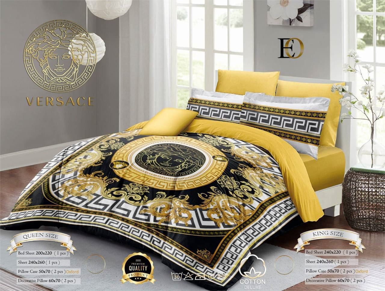 Conjunto colcha y sábanas Versace - Imagen 5