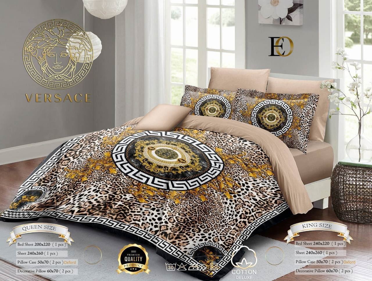 Conjunto colcha y sábanas Versace - Imagen 6