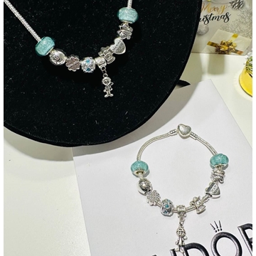 Conjunto  colgante y pulsera Pandora - Imagen 1