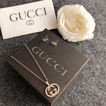 Conjunto collar y pendientes Gucci - Imagen 1
