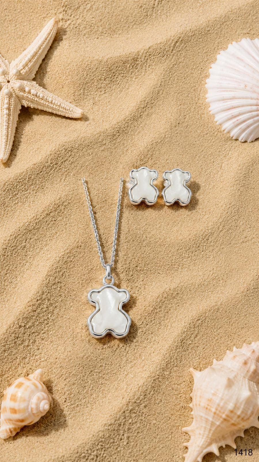 Conjunto collar y pendientes Tous Nácar - Imagen 1