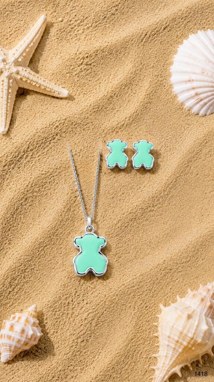 Conjunto collar y pendientes Tous Nácar - Imagen 3
