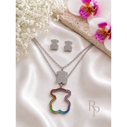 Conjunto collar y pendientes Tous - Imagen 2