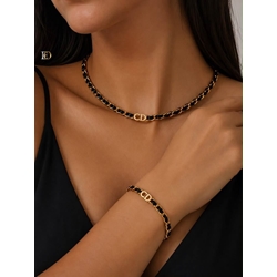 Conjunto collar y pulsera Dior - Imagen 1