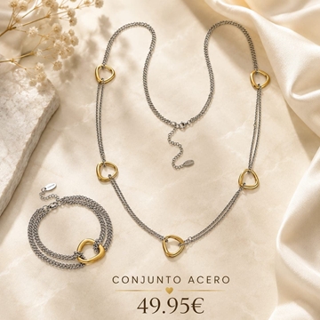 Conjunto collar y pulsera  Ethnicitu - Imagen 1