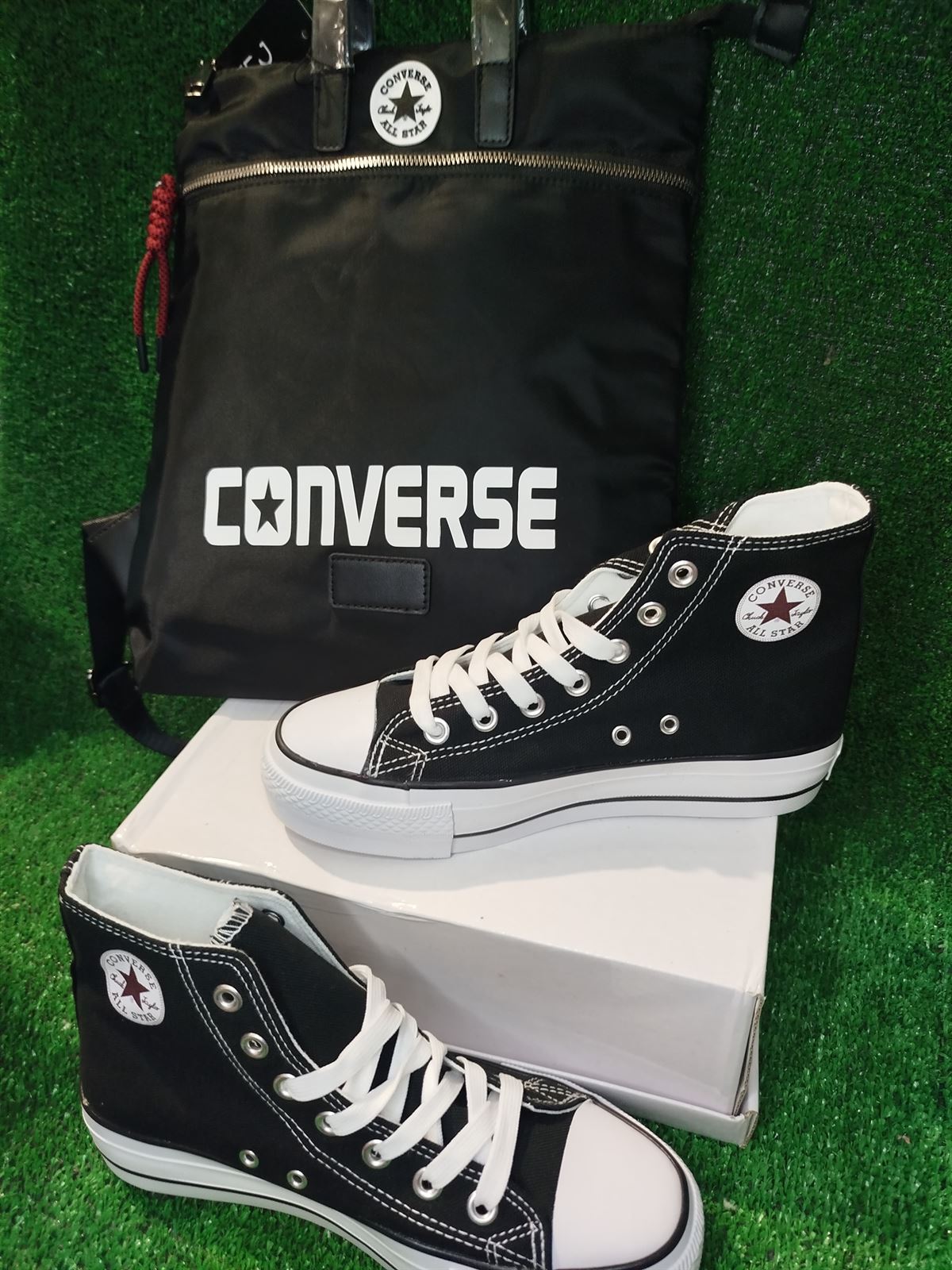Conjunto combo botas Converse all Star y mochila a juego - Imagen 4